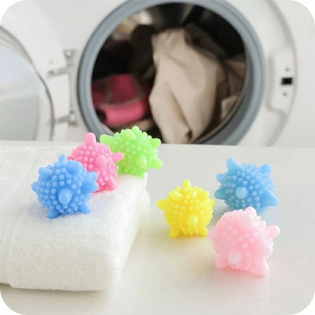 Bóng giặt quần áo cầu gai sinh học giặt đồ thông minh chống nhăn PU18