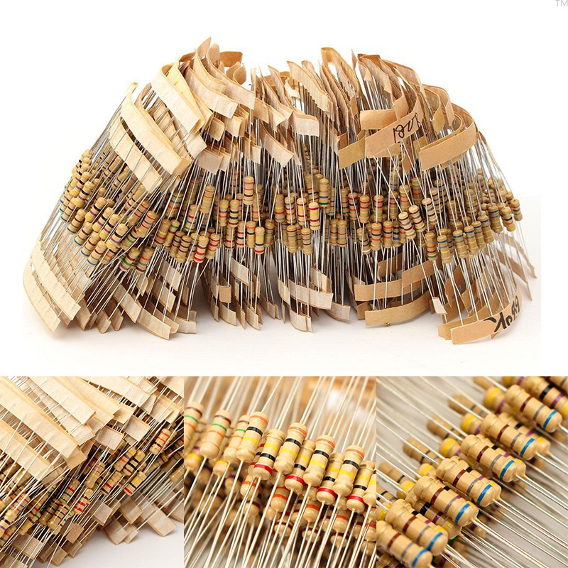 Set 1000 Điện Trở 1 / 2W 100 Giá Đỡ Chuyên Dụng 1~10m