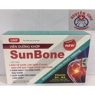 Viên dưỡng khớp SUNBONE NEW giúp giảm nguy cơ viêm khớp, đau khớp,thoái hóa