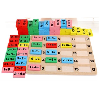 Đồ chơi Domino toán học