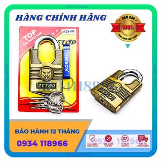Ổ khóa cửa chống cắt - mẫu hổ zetop - tặng khui bia - bh 12 tháng