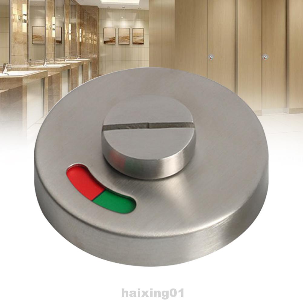 Ổ khóa cửa có nút vặn và đèn chỉ báo dành cho nhà vệ sinh của trung tâm thương mại