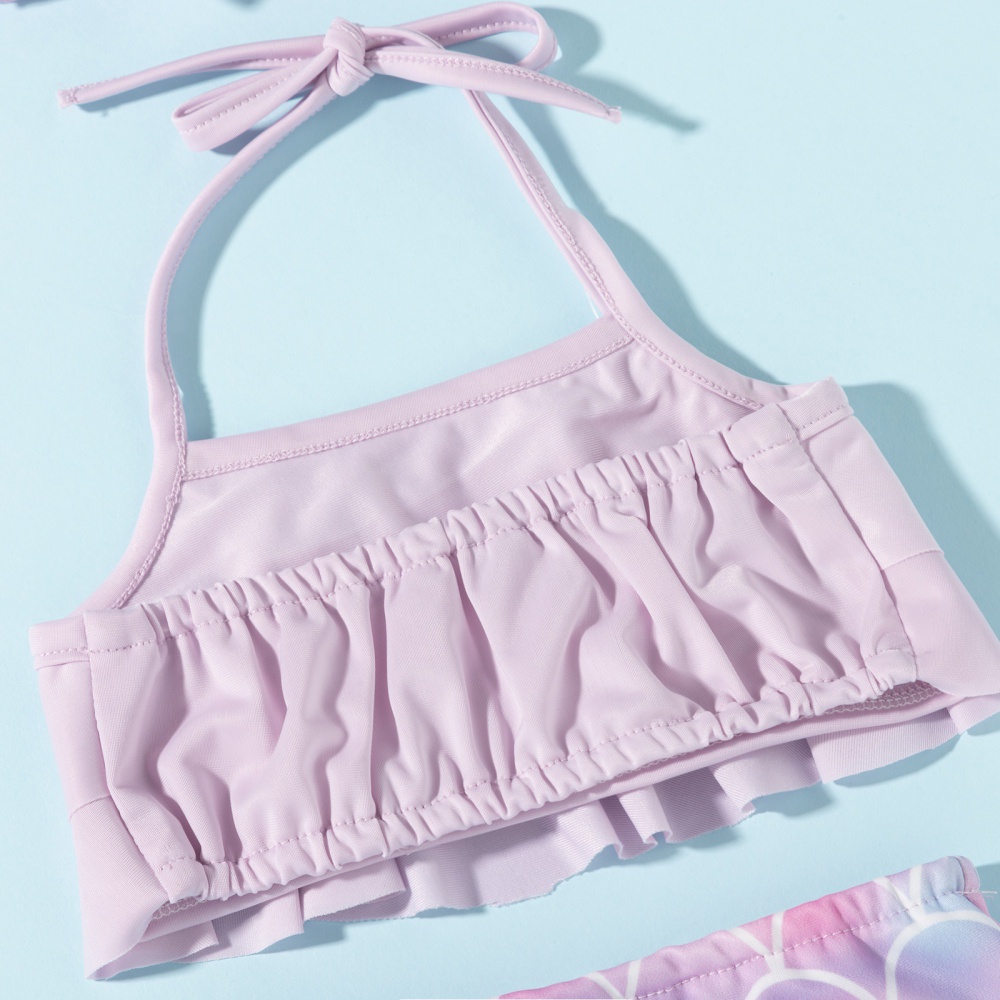 Bộ Đồ Bơi 3 Mảnh Xinh Xắn Cho Bé Gái