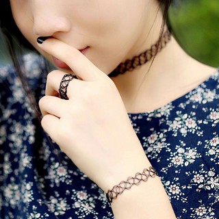 Bộ vòng tattoo choker (3 món)