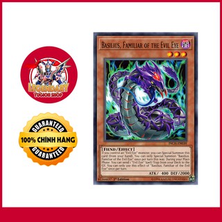 [EN-JP][Thẻ Bài Yugioh Chính Hãng] Basilius, Familiar Of The Evil Eye