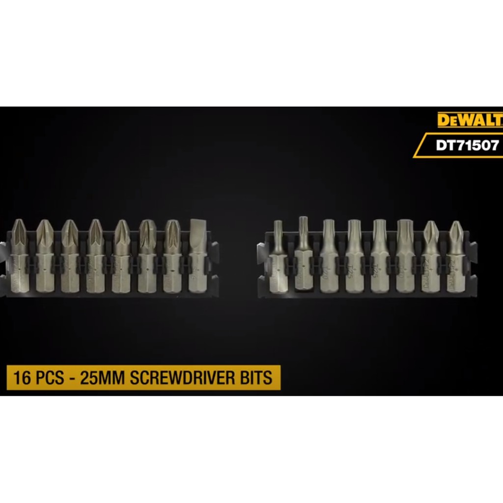 Bộ mũi khoan vặn vít đa năng Dewalt DT71507-QZ