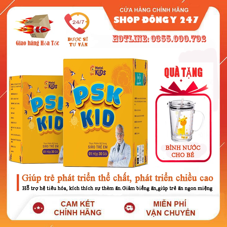 ✅ SIRO TRẺ EM PSK KID  chính hãng