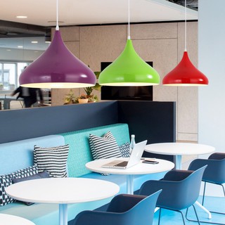 Đèn thả trần Giọt Nước,chao đèn thả giọt nước nhiều màu ĐÈN LED ALIBABA