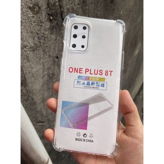 Ốp lưng Oneplus 8T dẻo trong chống sốc 4 góc có gờ bảo vệ camera