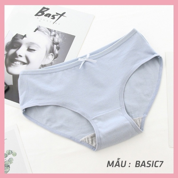 Quần Lót Nữ Cotton 100% kháng khuẩn thoáng mát đính nơ xinh siêu tôn dáng mẫu 978 | BigBuy360 - bigbuy360.vn