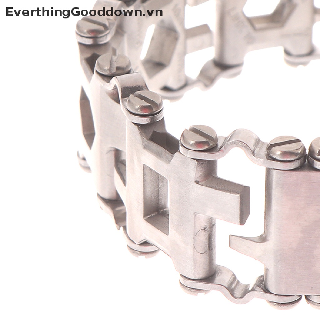 Vòng Đeo Tay Bằng Thép Không Gỉ Đa Năng 29 Trong 1