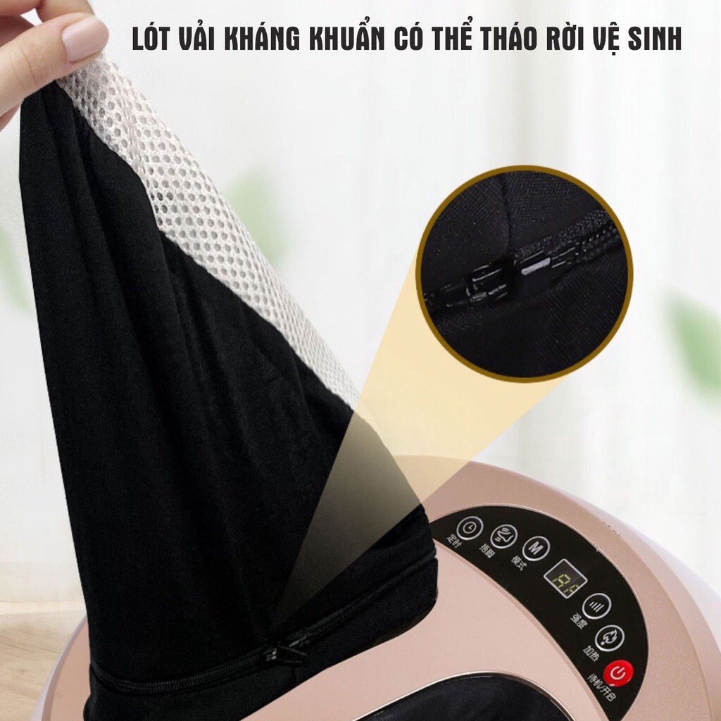 Máy massage bấm huyệt Royalstar - UAX mát xa chân 360 độ - hàng chính hãng, bảo hành 1 năm