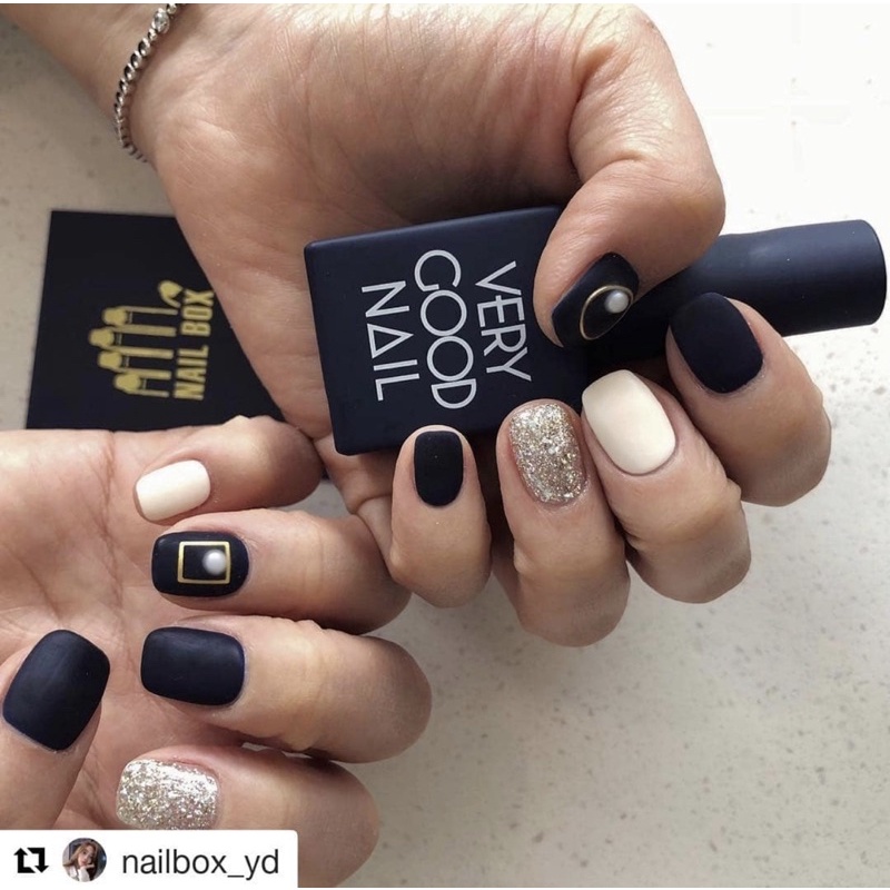 Sơn gel cao cấp Hàn quốc Very good nail tone màu đen