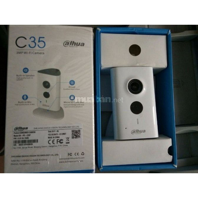 [CHÍNH HÃNG] Camera Hadua C35 - Camera IP Wifi Dahua 3Mp IPC-C35P Bảo Hành  24 Tháng | BigBuy360 - bigbuy360.vn