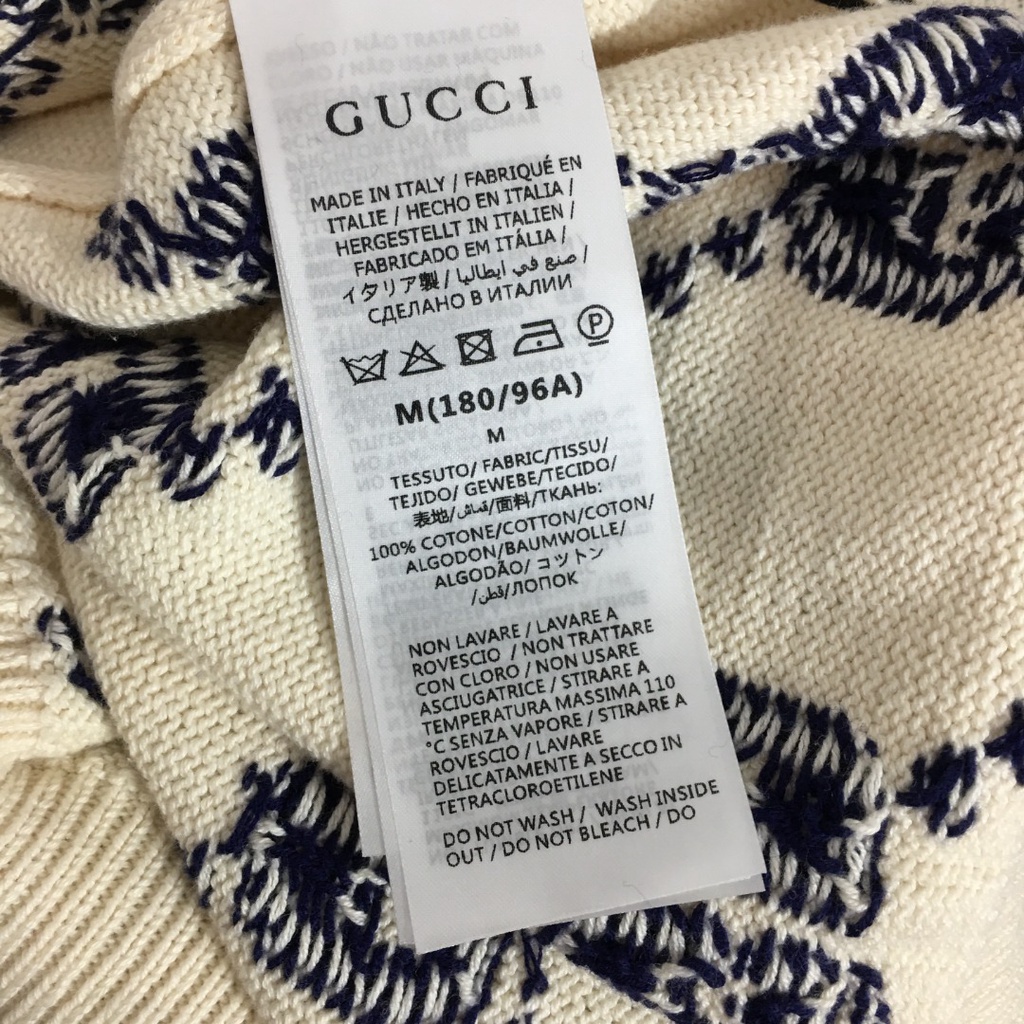 Áo len dệt kim dài tay thời trang nữ cao cấp Gucci GC GG sành điệu, thanh lịch và cá tính