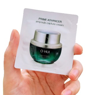 Combo 10 gói kem dưỡng Ohui Prime Advancer hỗ trợ giảm nhăn, chống lão hoá