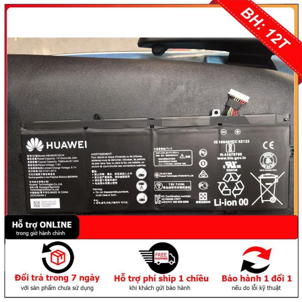 [BH 12TH] ⚡️[Chính hãng] Pin laptop Huawei MateBook X Pro I7 MagicBook i5 8250U MateBook 14 Hb4593r1ecw