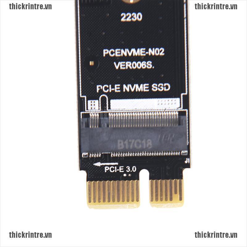 <Hot~new>Pcie To M2 Adapter Nvme Ssd M2 Pcie X1 Raiser Pci-E Pci Express M Key Connector