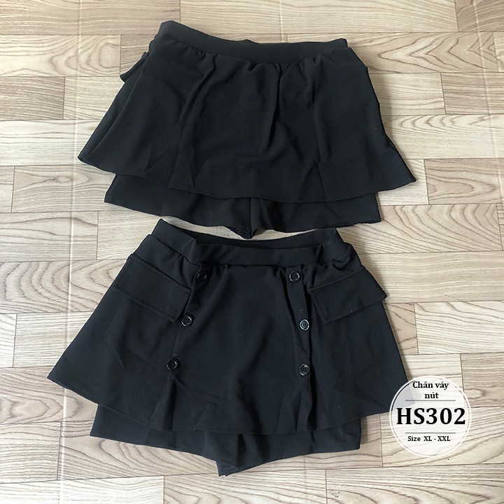 Váy bigsize nữ thiết kế nút cực xinh HS302 - Đi chơi, công sở đều được- Chân váy bigsize công sở - Size 65-85kg XL XXL | BigBuy360 - bigbuy360.vn