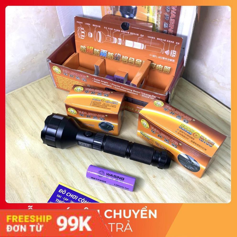 Đèn pin wasing WFL 403 Hàng Chính Hãng nguyên tem