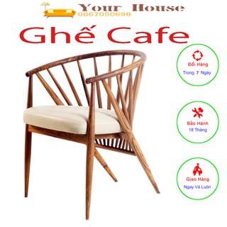 Ghế cafe, ghế genny 12 nan your house cao cấp