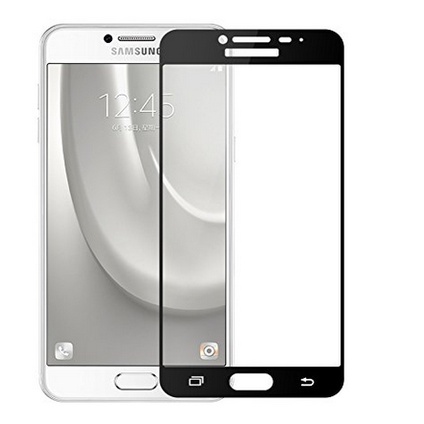 Tấm dán kính cường lực full tràn màn hình dành cho SamSung Galaxy C9 Pro phủ màu