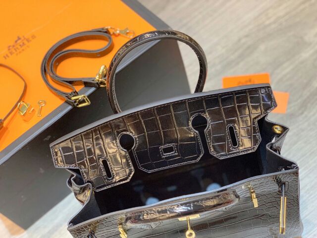 Túi HM Birkin Crocodile Spsl