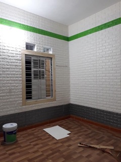Xốp Dán Tường 3D khổ lớn 70x77cm