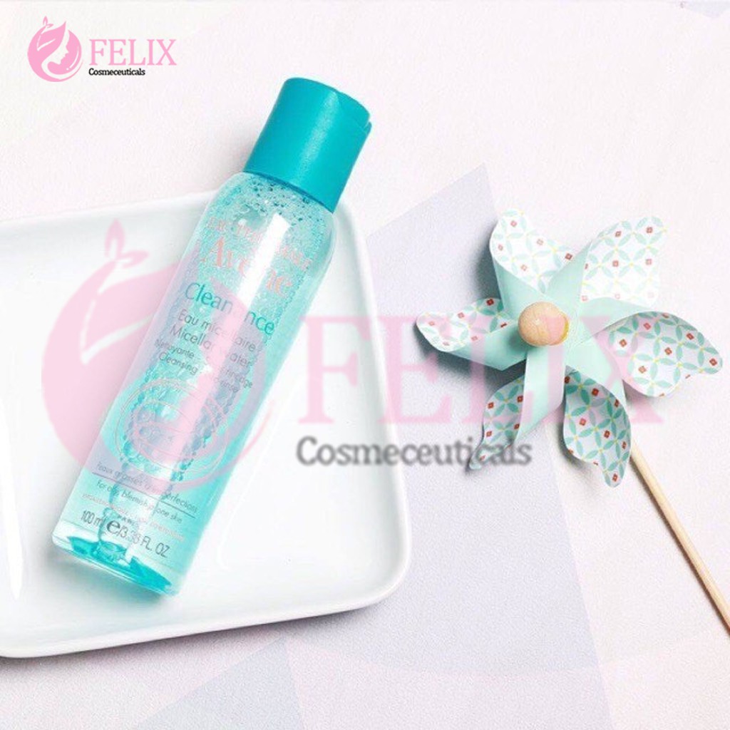 Nước tẩy trang làm sạch sâu dành cho da nhờn mụn Avene Cleanance Micellar 100ml