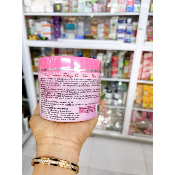 Kem dưỡng trắng da toàn thân SCENTBARA 250g | BigBuy360 - bigbuy360.vn