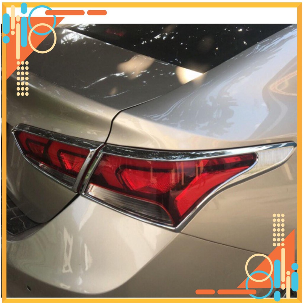Ốp đèn Pha/Hậu xe Hyundai Accent 2018-2020