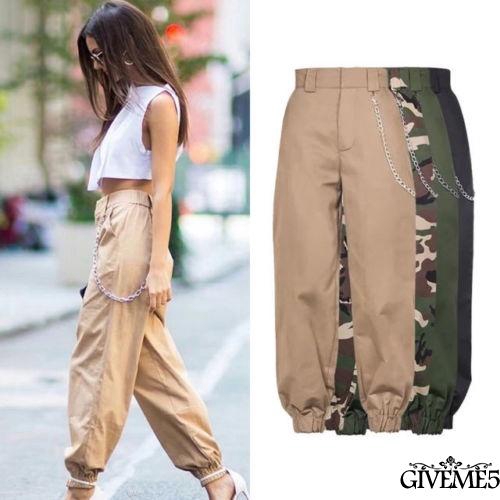 Quần Jogger lưng cao thời trang cho nữ