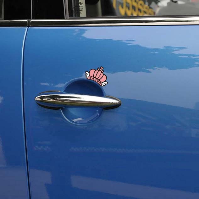 Miếng dán trang trí xe hơi chống thấm nước hình tai thỏ/mèo Mickey Minnie đáng yêu | BigBuy360 - bigbuy360.vn