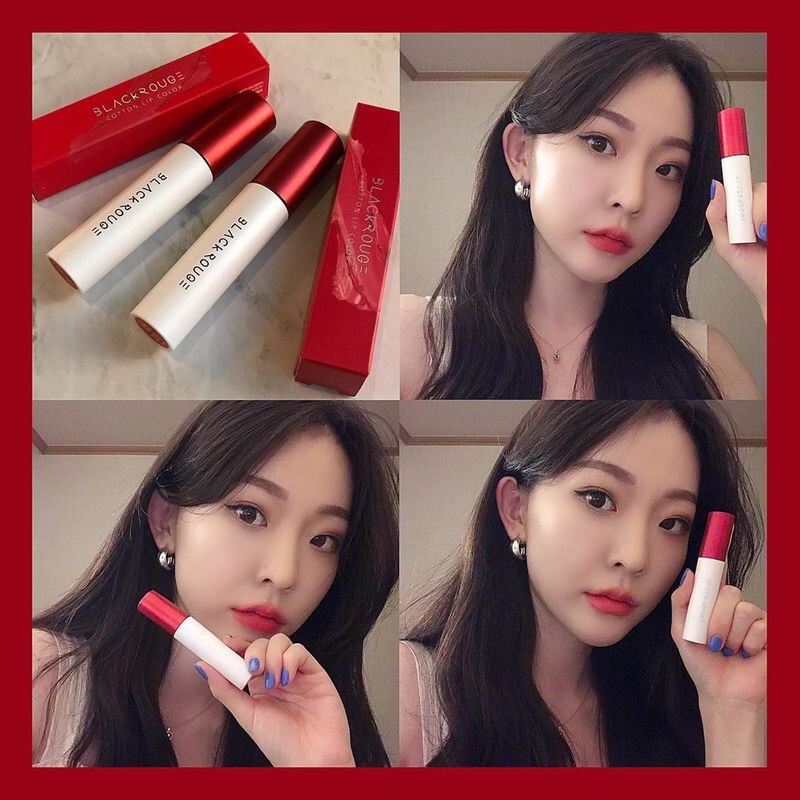 Son Kem Lì Black Rouge Cotton Lip Color T04 Tomato Box (5.5g)