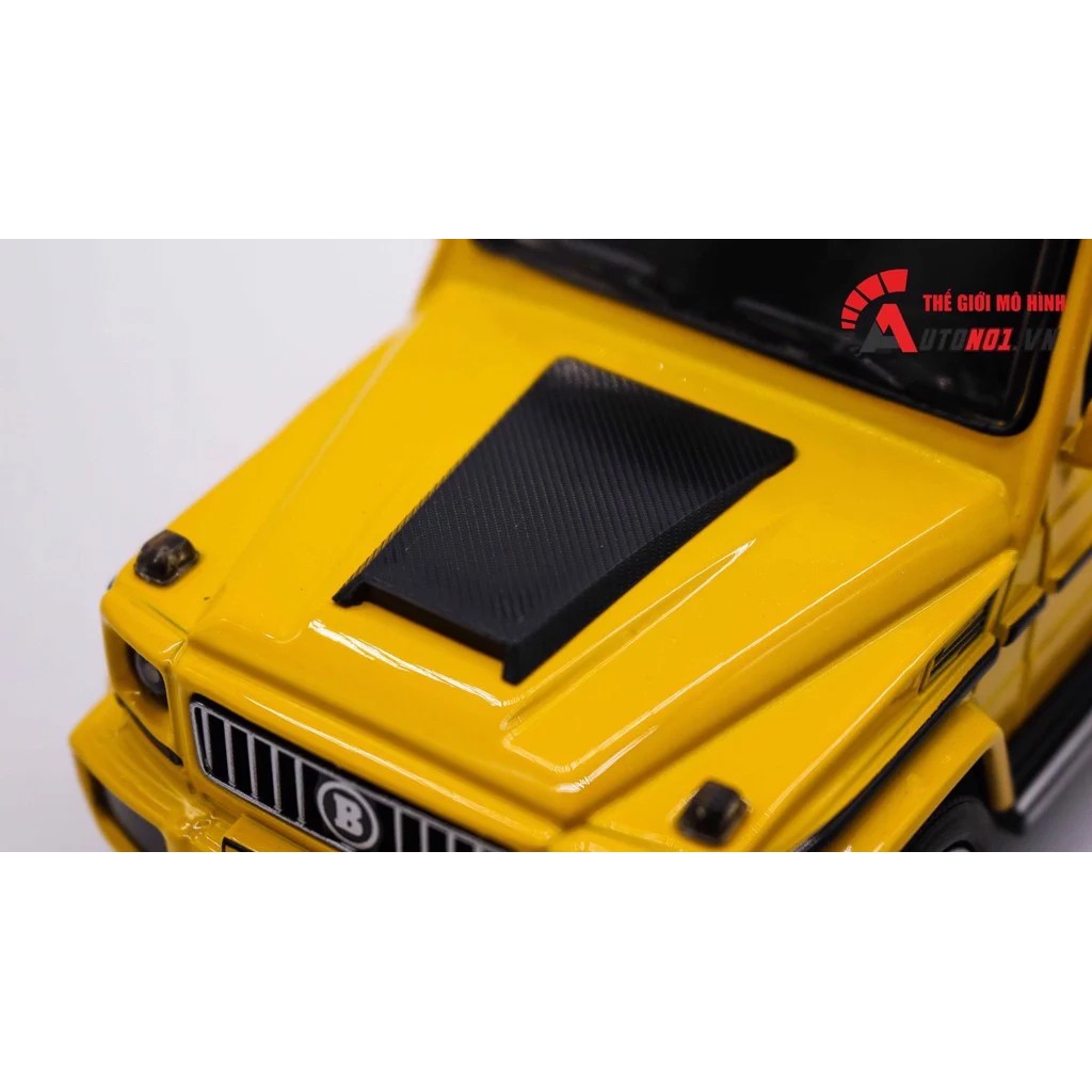 MÔ HÌNH XE MERCEDES BRABUS YELLOW 1:24 XLG 7458