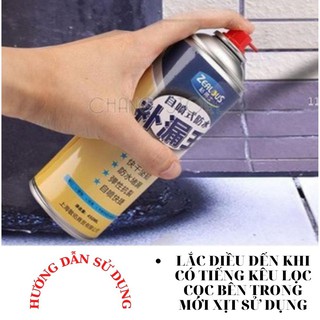 CHAI XỊT CHỐNG THẤM , DỘT , ĐA NĂNG , SỬ DỤNG ĐƯỢC TRÊN MỌI CHẤT LIỆU , Màu Trắng