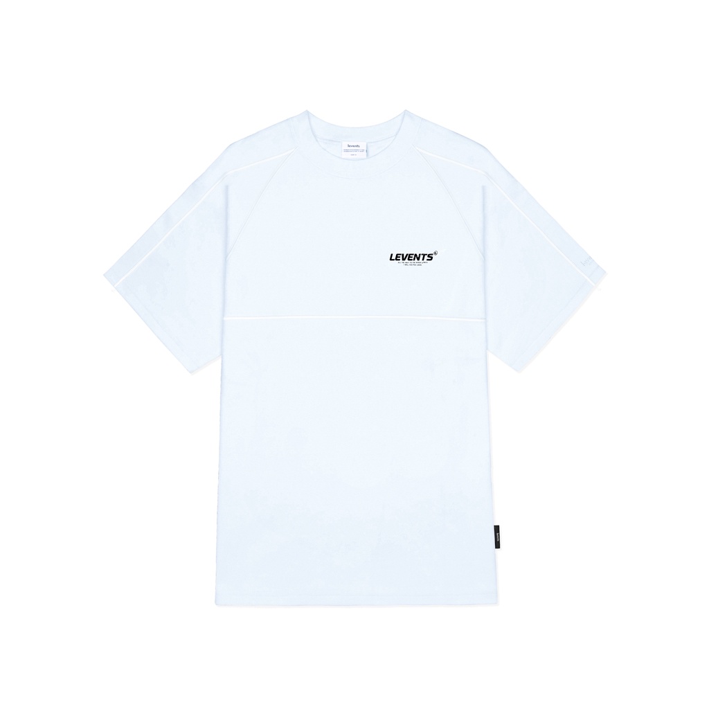 Áo Thun Levents Basic Logo Line/ Light Blue