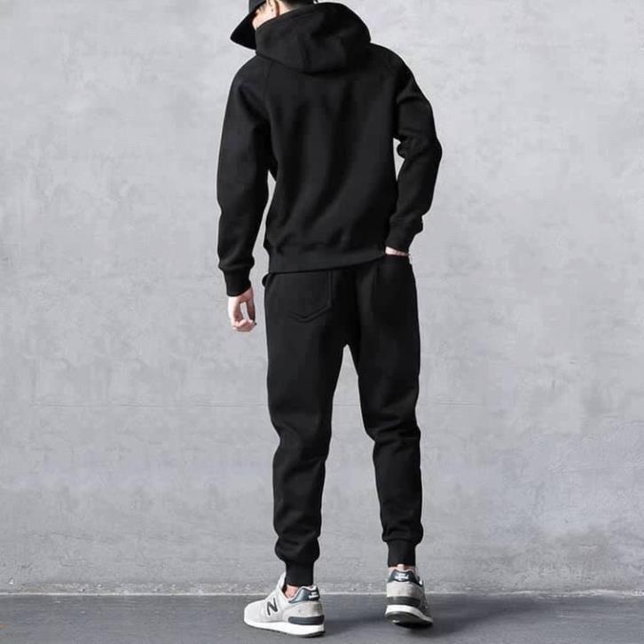 Bộ nỉ dày nam nữ mặc siêu ấm, set nỉ nam có mũ, quần áo thể thao adidas thu đông cực ấm * - Hàng mới về