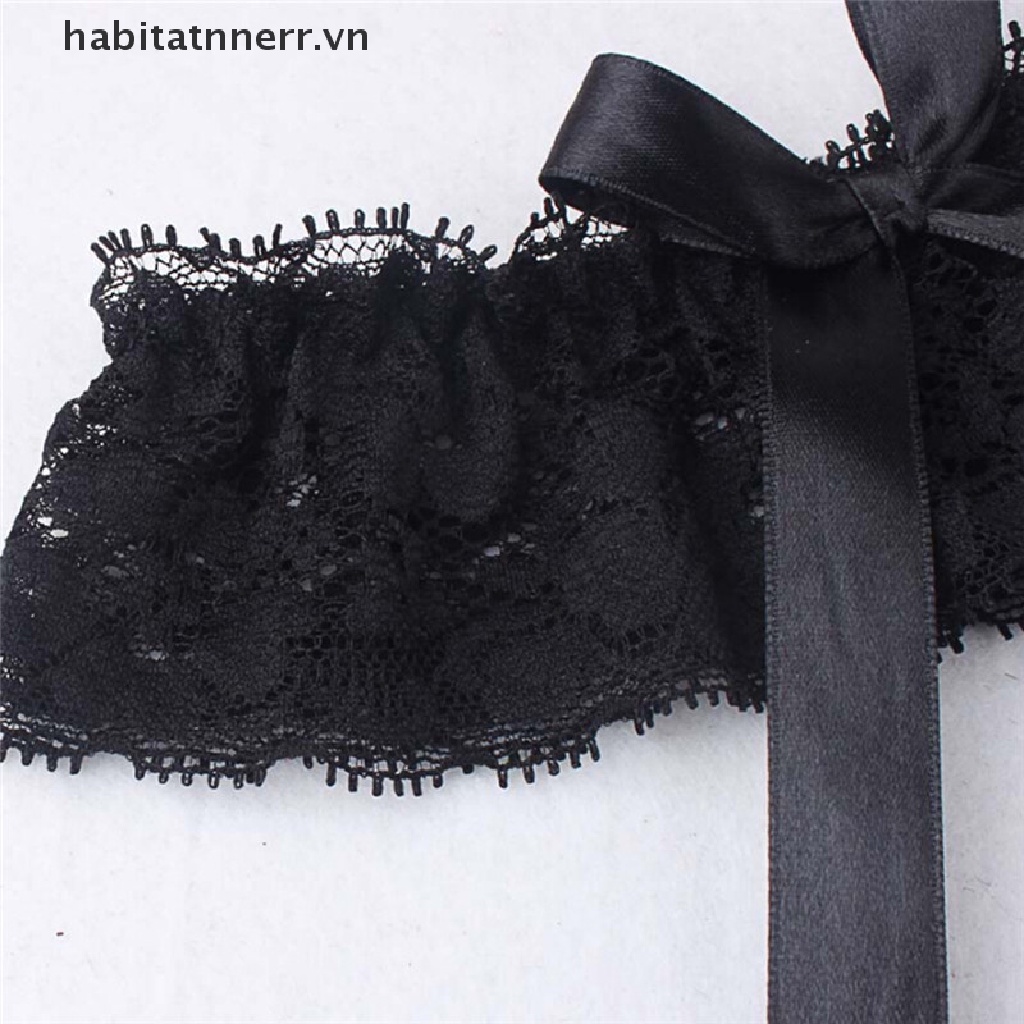 Vòng Ren Đeo Chân Đính Nơ Bướm Có Thể Điều Chỉnh Cho Cô Dâu