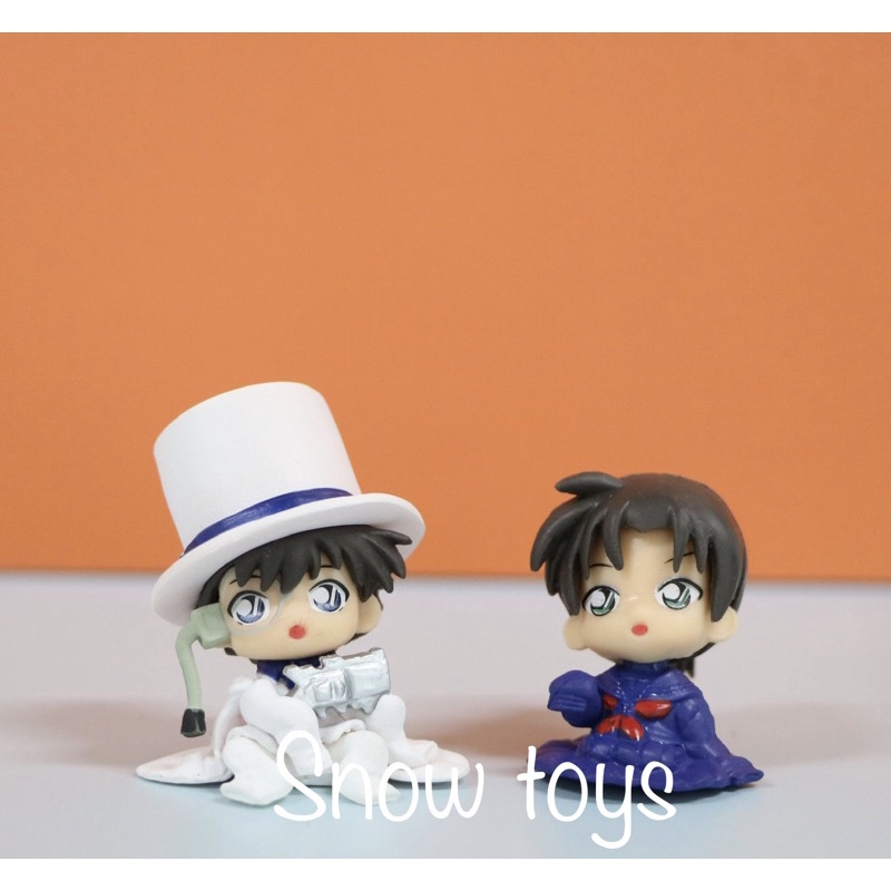 Mô hình Conan - Trọn bộ 6 mô hình nhân vật Conan teo nhỏ Conan Shinichi Haibara Ai Gin Amuro Hattori Heiji