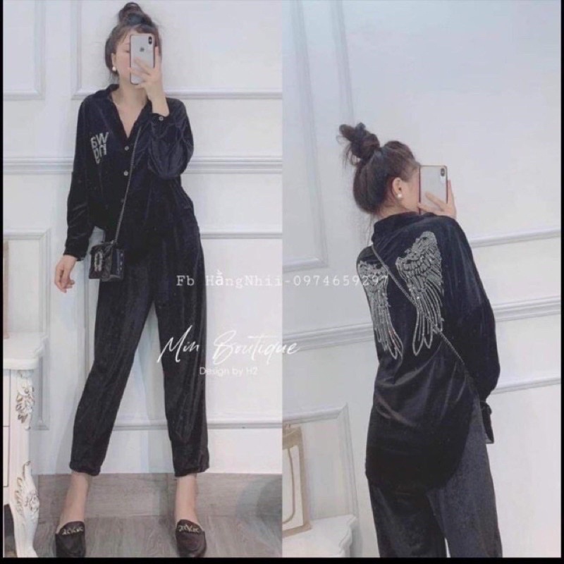 Set bộ nhung ép đá siêu hot
