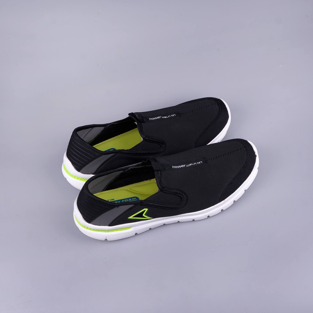 GIÀY SLIPON VẢI POWER XUẤT DƯ- ĐEN | BigBuy360 - bigbuy360.vn