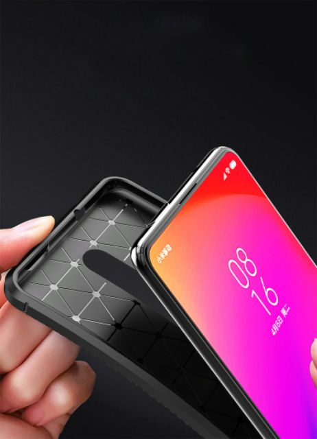 Ốp lưng Redmi K60E / K50 / Redmi K60 / K50 Ultra / K40 chống sốc rằn ri hiệu Auto Focus chống mồ hôi vân tay