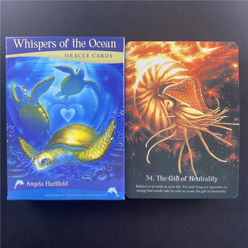 Bộ Bài Tarot Tiếng Anh SUN of The Ocean for Oracle