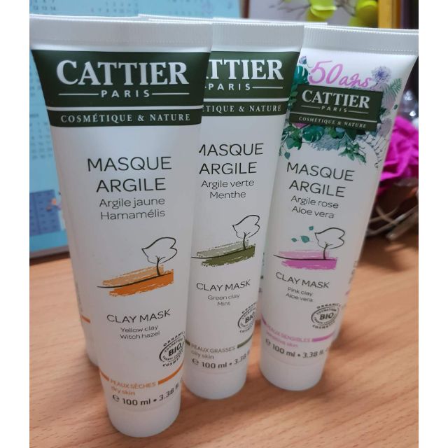 Mặt nạ đất sét Cattier Masque Argile