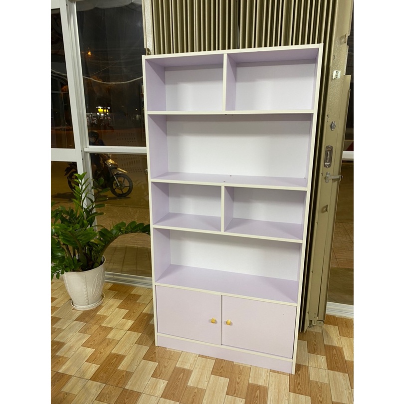 Kệ sách gỗ tủ đựng đồ nhiều ngăn chất liệu mdf hiện đại chống nước tốt - ảnh sản phẩm 7