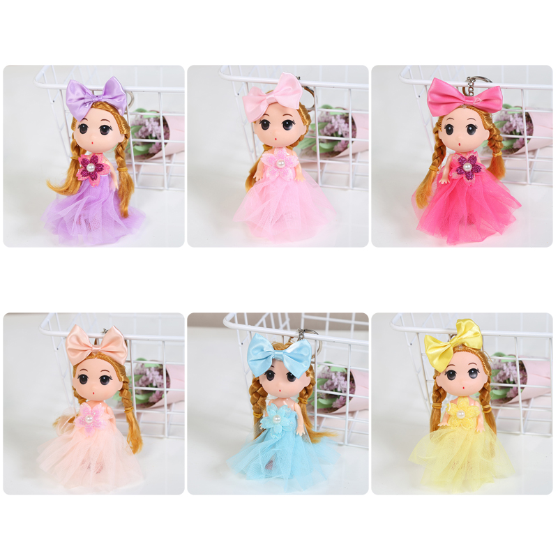 Móc Khóa Búp Bê Barbie 18cm Dễ Thương