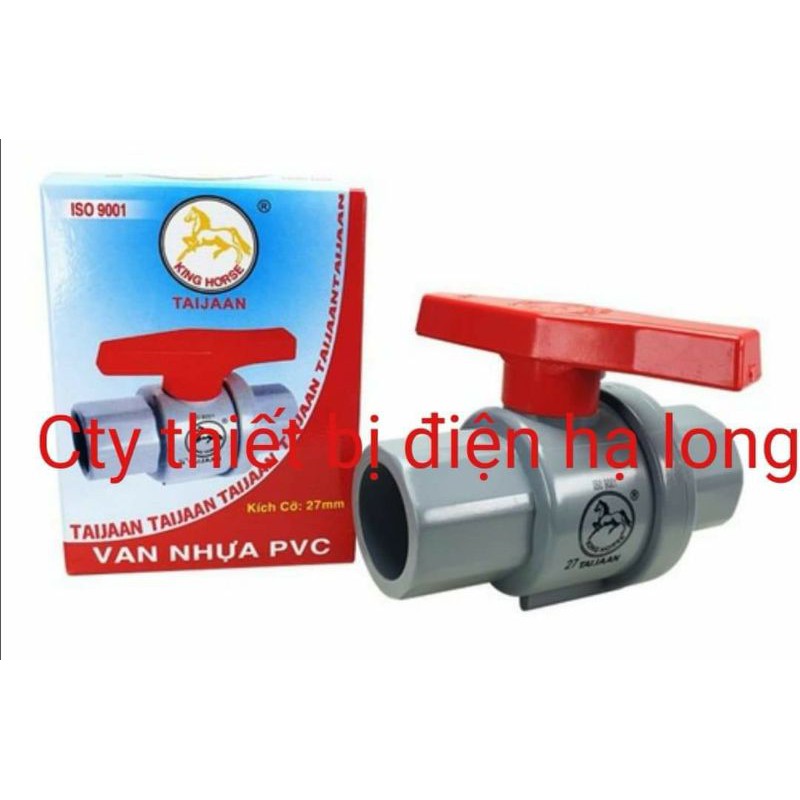 Van nhựa khoá ống nước PVC các loại 21-60.