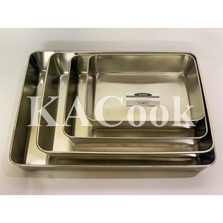 Mâm sâu (khay sâu) 5cm inox 304 nhiều kích cỡ hàng chất lượng tốt