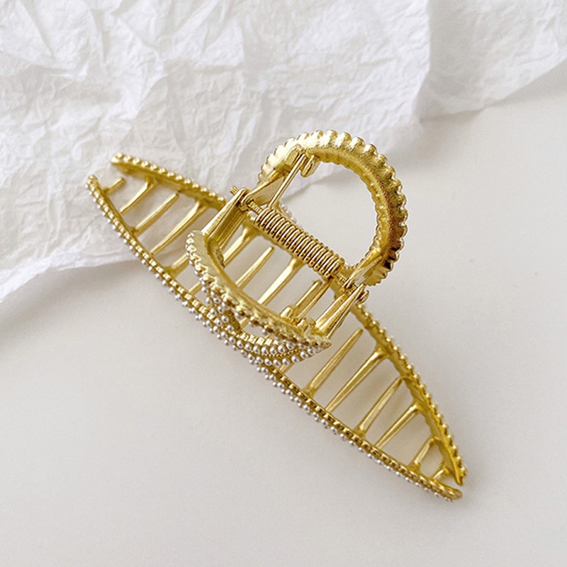 Kẹp tóc càng cua đính đá xinh xắn thời trang dành cho nữ